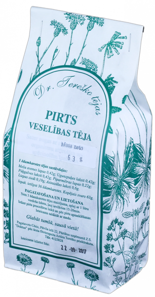 DR.TEREŠKO Pirts veselības beramā tēja, 63 g
