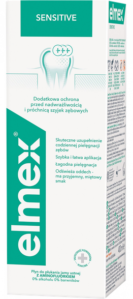 ELMEX Sensitive mouthwash, 400 ml