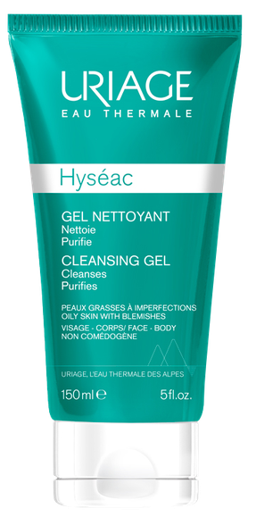 URIAGE Hyseac cleansing gel for face, 150 ml