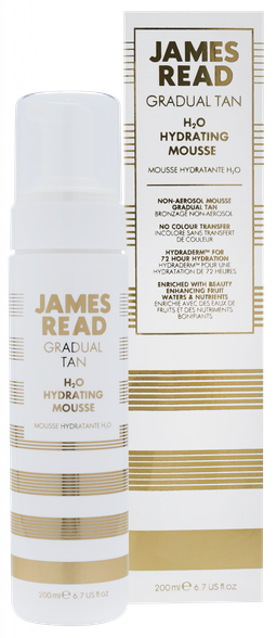 JAMES READ Gradual Tan H20 Hydrating self tanning mousse, 200 ml