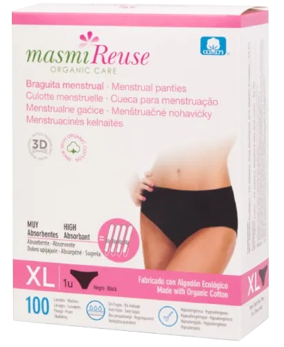MASMI XL Menstruālās biksītes, 1 gab.