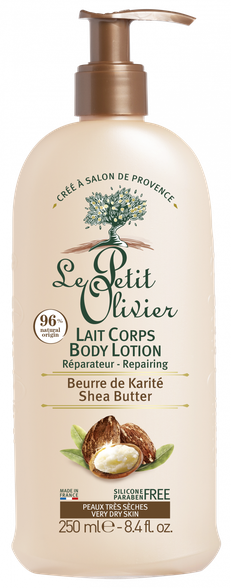 LE PETIT OLIVIER Shea Butter body lotion, 250 ml