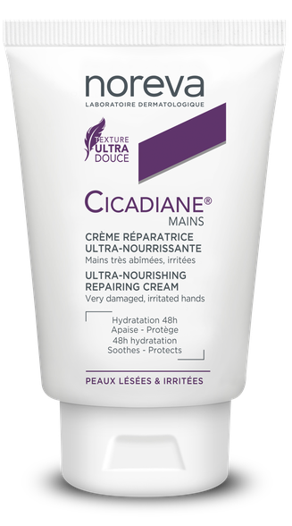 NOREVA Cicadiane Ultra-Nourishing Repairing hand cream, 50 ml