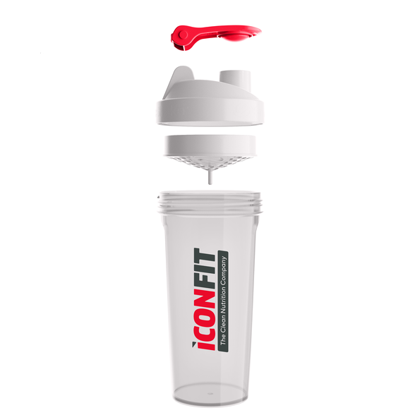 ICONFIT 800ml White шейкер, 1 шт.