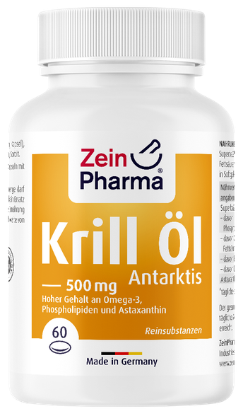 ZEINPHARMA Krila eļļa 500 mg kapsulas, 60 gab.