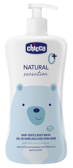 CHICCO Baby Natural Sensation dušas želeja, 500 ml