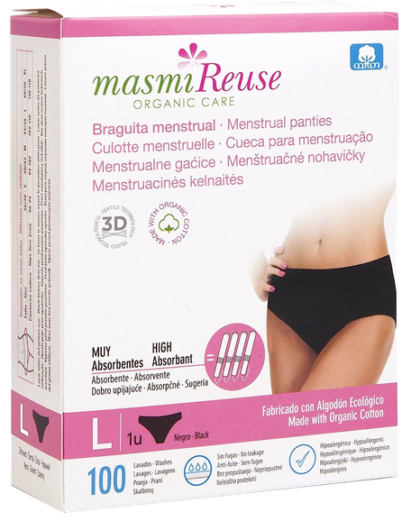 MASMI L Menstrual nappy pants, 1 pcs.