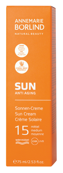 ANNEMARIE BORLIND Sun Anti Aging SPF15 saules aizsargkrēms, 75 ml