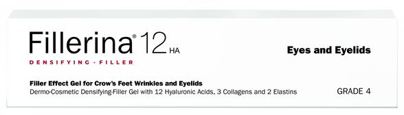 FILLERINA  12HA Grade 4 acu zonai un plakstiņiem gels, 15 ml