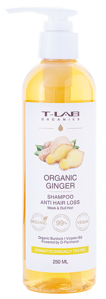 T-LAB Ginger Anti Hair Loss shampoo, 250 ml