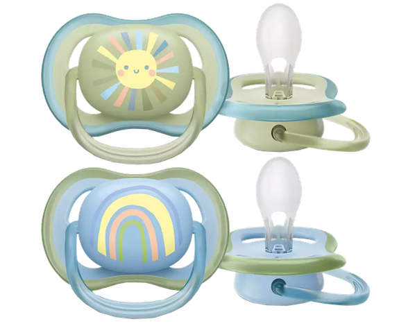 PHILIPS Avent Ultra Air, 0-6M soother, 2 pcs.