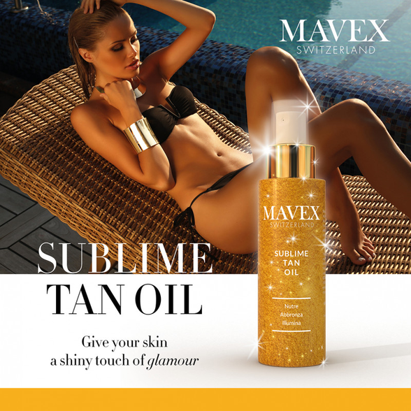 MAVEX Sublime Tan body oil, 100 ml