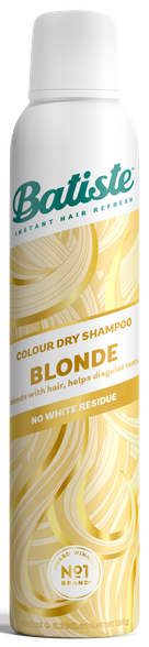 BATISTE Light & Blonde sausais šampūns, 200 ml