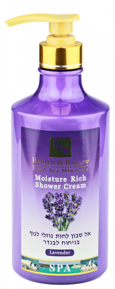 HEALTH&BEAUTY Dead Sea Minerals Lavender shower cream, 780 ml