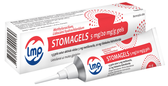 STOMAGELS 5 mg/20 mg gels, 15 g