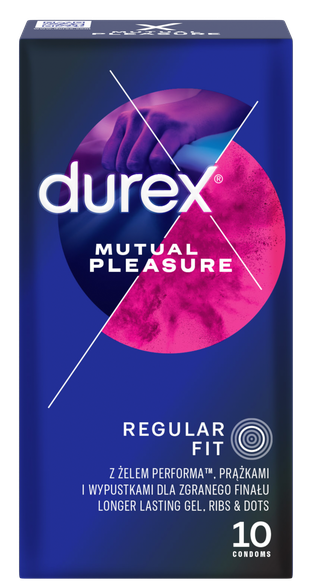 DUREX Mutual Pleasure презервативы, 10 шт.