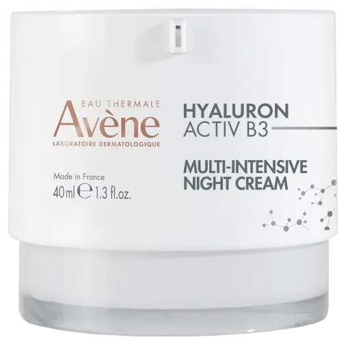 AVENE Hyaluron Activ B3 Multi-intensive nakts sejas krēms, 40 ml