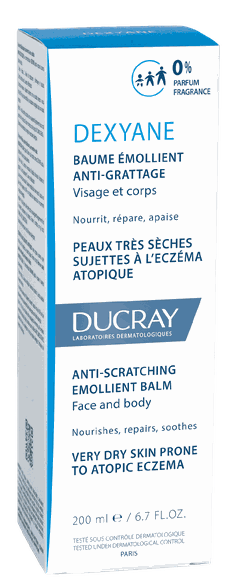 DUCRAY Dexyane Anti-Scratching Emollient balzams, 200 ml