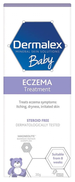 DERMALEX   Baby Eczema Treatment крем, 30 г