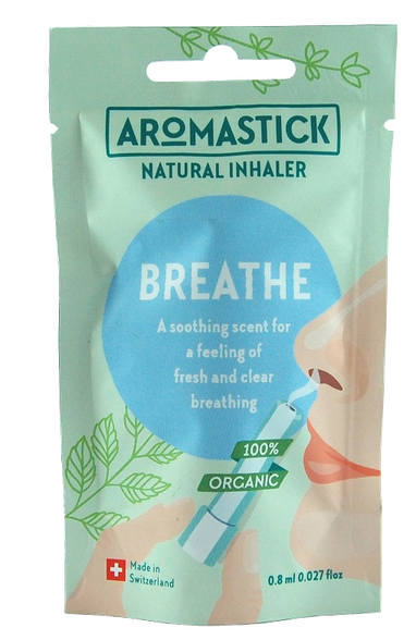 AROMASTICK Breathe aroma ингалятор, 1 шт.