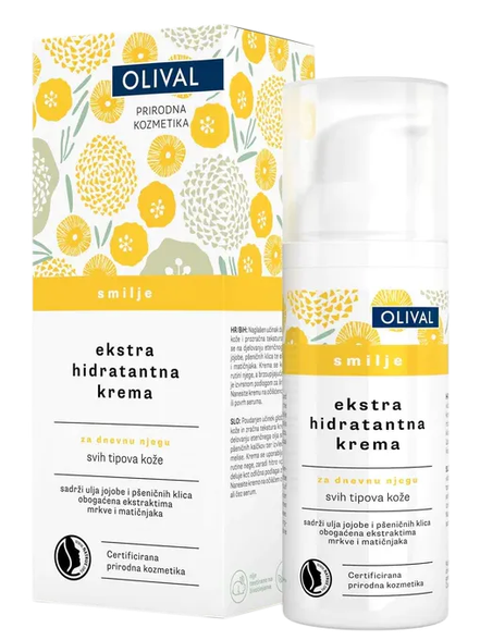 OLIVAL Immortelle Extra Moisturizing крем для лица, 50 мл