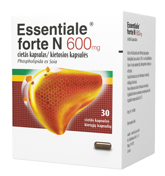 ESSENTIALE FORTE N 600 mg capsules, 30 pcs.