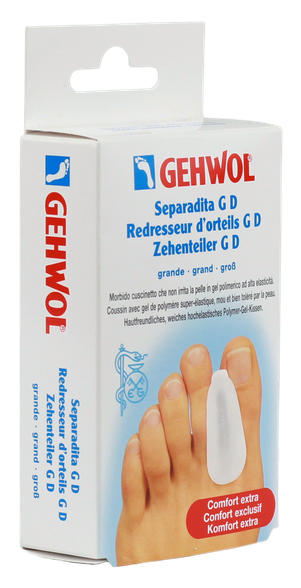 GEHWOL P-Gel Zehensteiler G toe separators, 3 pcs.