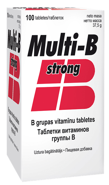 MULTI-B Strong tabletes, 100 gab.