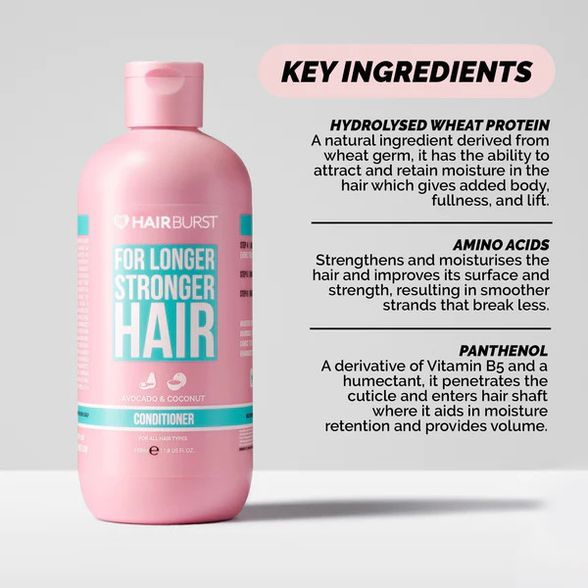 HAIRBURST for Longer Stronger Hair conditioner, 350 ml