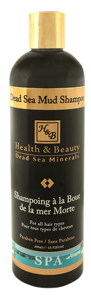 HEALTH&BEAUTY Dead Sea Minerals Mud šampūns, 400 ml