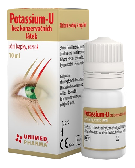 POTASSIUM-U eye drops, 10 ml