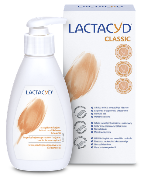 LACTACYD Classic гель для интимной гигиены, 200 мл