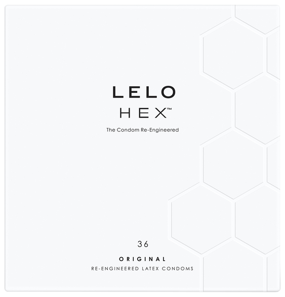 LELO HEX Original prezervatīvi, 36 gab.