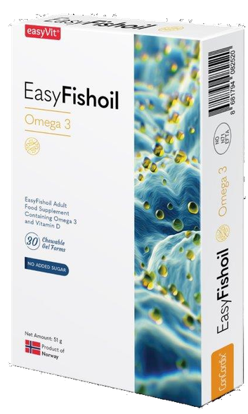  EASYFISHOIL Omega-3 Рыбий жир желейные конфеты, 30 шт.