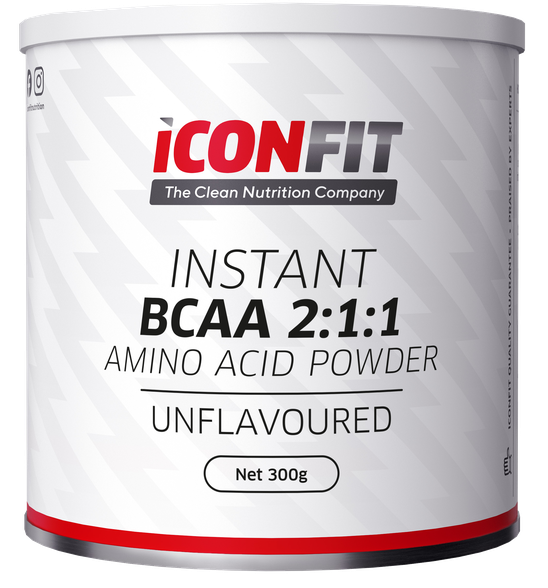 ICONFIT BCAA 2:1:1 - Unflavoured pulveris, 300 g