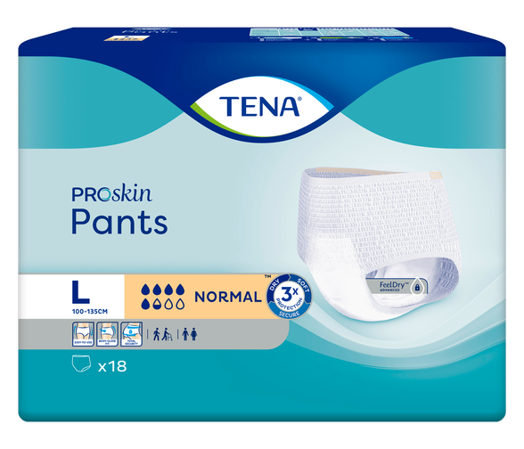 TENA Pants Normal L nappy pants, 18 pcs.