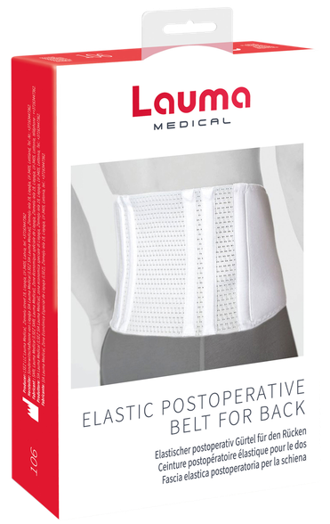 LAUMA MEDICAL L elastic postoperative belt for back, 1 pcs.