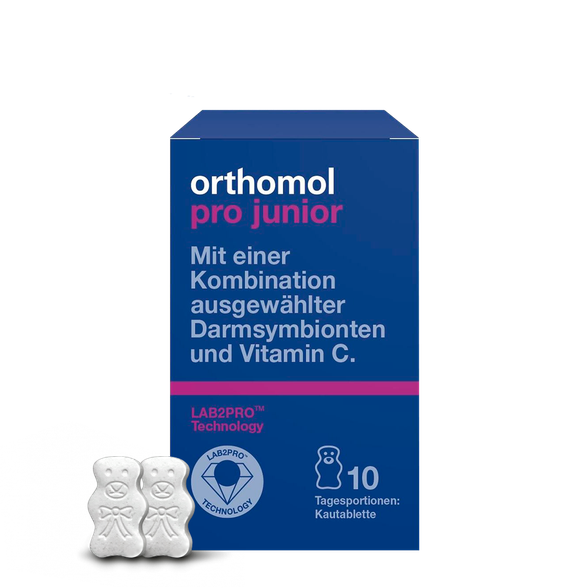 ORTHOMOL Pro Junior жевательные таблетки, 10 шт.