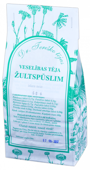 DR.TEREŠKO Žultspūslim beramā tēja, 60 g