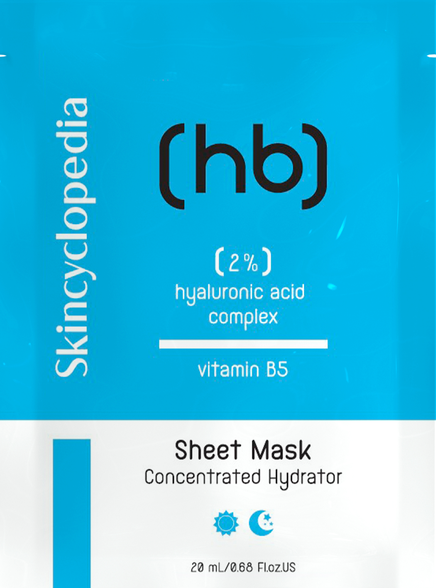 SKINCYCLOPEDIA With Hyaluronic Acid and Vitamin B facial mask, 1 pcs.