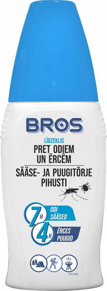 BROS mosquito and tick repellent, 100 ml