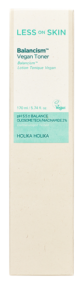 HOLIKA HOLIKA Less On Skin Balancism Vegan toniks, 170 ml