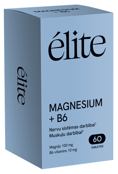 ELITE Magnesium + B6 capsules, 60 pcs.