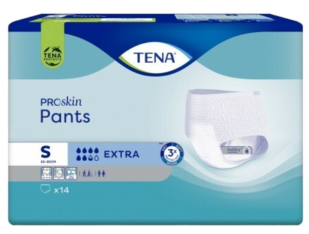 TENA Pants Extra S nappy pants, 14 pcs.