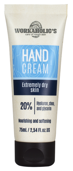 WORKAHOLICS With Hyaluron (20 %) hand cream, 75 ml