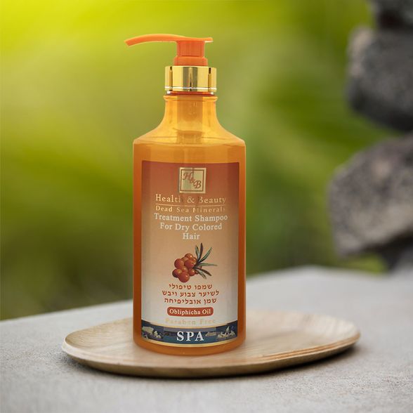 HEALTH&BEAUTY Dead Sea Minerals Sea buckthorn oil šampūns, 780 ml