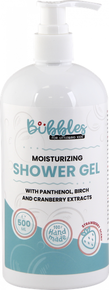 BUBBLES Kids Moisturizing shower gel, 500 ml