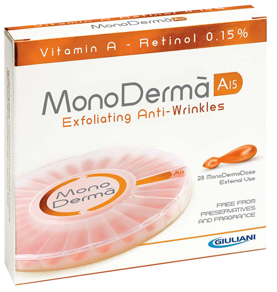 MonoDerma A-Vitamin 0.15 % kapsulas, 28 gab.