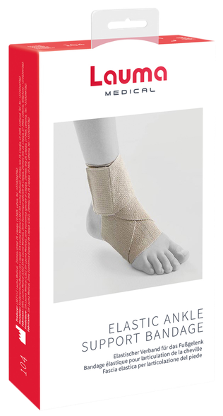 LAUMA MEDICAL L/XL elastic ankle support bandage, 1 pcs.