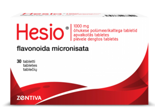 HESIO 1000mg tabletes, 30 gab.